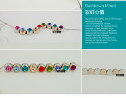 彩虹心情，甜美隨行 荻爾赫曼水晶項鏈引領時尚新風尚
